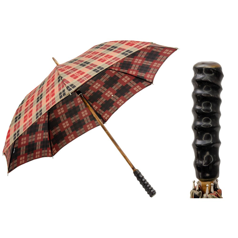 長傘]オリックスホーン×タータンチェック生地 – Pasotti 公式サイト