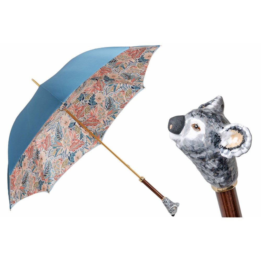 長傘]アクアブルー×ボタニカルコアラ – Pasotti 公式サイト