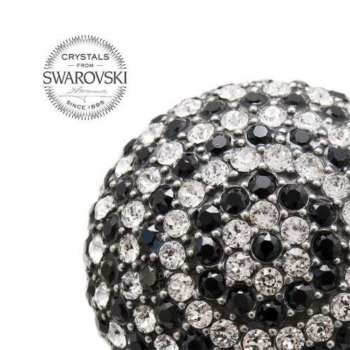 [靴べら] バイカラー スワロフスキー ハンドル