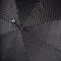 [長傘]シルバーナックルダスター x ブラックストライプ