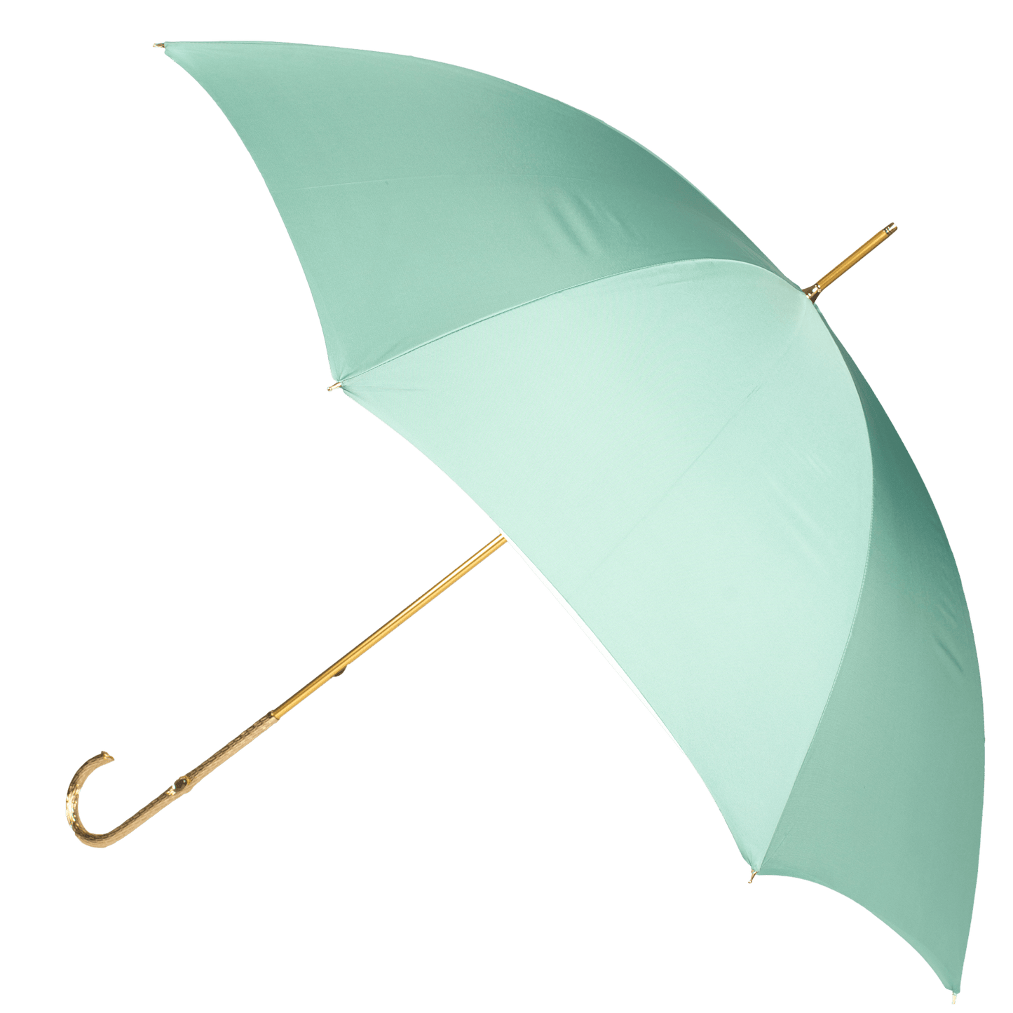 [長傘] グリーン＆ピンクローズ
