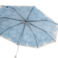 (99%UVカット対応) [折りたたみ傘]ダリア×ブルー
