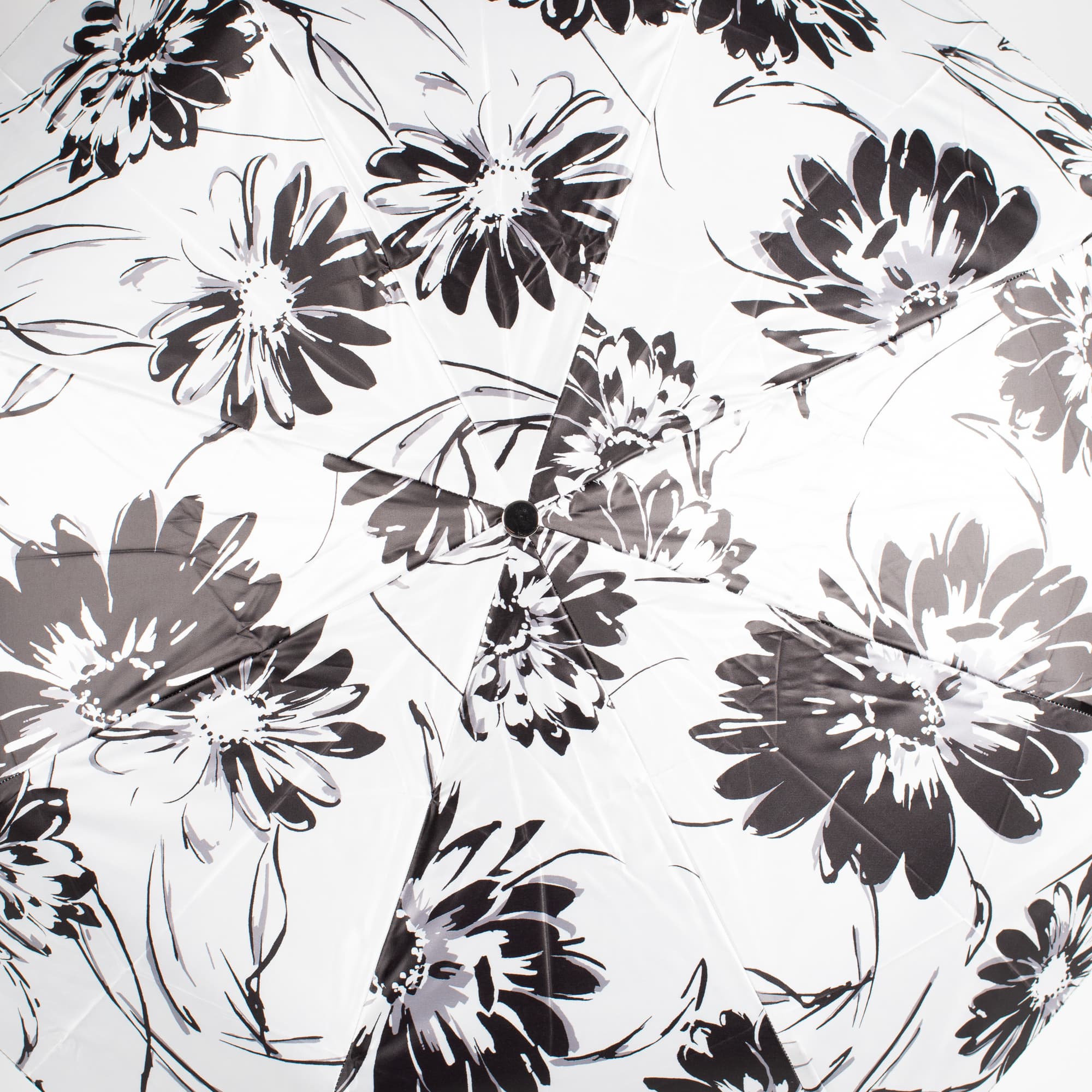 折りたたみ傘]ブラック×ホワイトフラワー – Pasotti 公式サイト